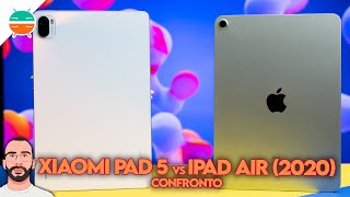 Xiaomi Pad 5 vs iPad Air 2020 perché pagare di più 😒 [upl. by Seth]