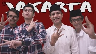 AHOK amp DJAROT VS ANIES amp SANDIAGA  EPIC RAP BATTLE JAKARTA [upl. by Tracey]