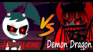 mlaatr Jennyexe vs Demon Dragon [upl. by Ryder]