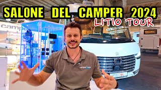 SALONE del CAMPER 2024 🔥 IMPIANTO al LITIO TOUR 😳 FIERA di PARMA [upl. by Seavey]