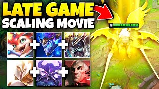 League of Legends but I play the BEST late game champions SCALING MOVIE [upl. by Dace606]