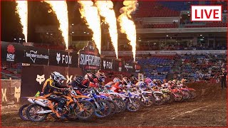 BOOST MOBILE SUPERCROSS SPRINT 2024 Live  Australian Supercross Championship 2024 Live Full Race [upl. by Evangelin151]