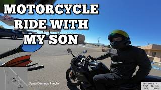 Motorcycle Ride with my Son to Cochiti Lake New Mexico [upl. by Milty]