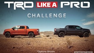 TRD Like A Pro Challenge [upl. by Nnairet]