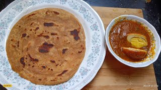 Crispy gehun ka parathahealthy and tastysubah ka healthy nashtashorts [upl. by Langdon]