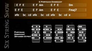 E Phrygian Dominant Guitar Backing Track [upl. by Schnell314]