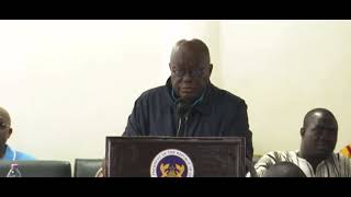 Stop contradicting yourself tell Ghanaians your position on galamsey fight  AkufoAddo to Mahama [upl. by Yuk]