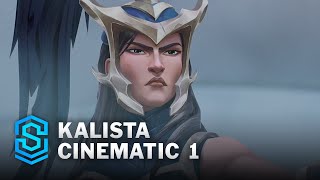 Kalista Cinematic 1  Wild Rift Login Loop [upl. by Iolanthe]