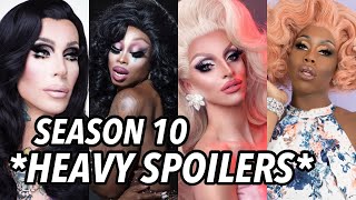 RPDR SEASON 10 HEAVY SPOILERS [upl. by Mieka]