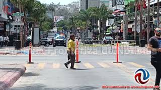 Calles vacías y comercios cerrados este sábado en Tijuana [upl. by Eimmot]