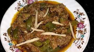 Shimla Mirch Keema  Keema Shimla Mirch Recipe  Capsicum Keema Recipe [upl. by Rudin]