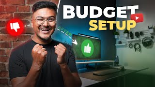 Building YouTube Studio Setup at Every Budget ₹500 to ₹5000 🔥 [upl. by Noirret]