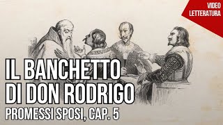 Il banchetto di don Rodrigo  Promessi sposi 5 [upl. by Schatz]