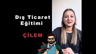 DIŞ TİCARET EĞİTİMİ ÖĞRENCİ ÇİLEM [upl. by Aneelahs44]