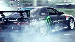 Extreme Slowmotion Drift cars  60fps 1080p HD [upl. by Mchail]