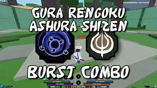 GURA RENGOKU AND ASHURA SHIZEN COMBO  Shindo Life [upl. by Jamnes]