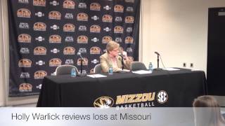 Holly Warlick reviews the loss at Missouri [upl. by Martelle]