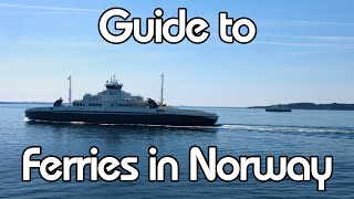 Everything about ferries in Norway  Travel Advice [upl. by Viviana609]