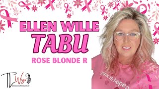 What is she giving away now See Ellen Wille TABU🩷Rose Blonde R tlwigs wigreview wig ellenwille [upl. by Danit]