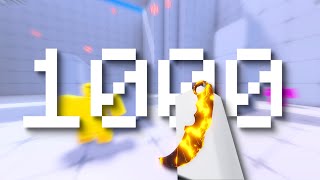 Roblox Rivals 1000 Subscriber Montage [upl. by Ainadi]