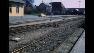 Aabenraa station 1982 [upl. by Eidualc227]