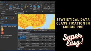 ArcGIS Pro Trick A fast way to store your Statistical Classification Permanently [upl. by Ingaberg]