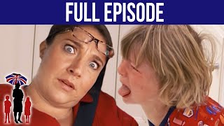 Jo Is Put to Test by Uncontrollable Children  The Beck Family  Full Episode Supernanny [upl. by Noroj]