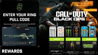 BLACK OPS 6 How to REDEEM and CLAIM MONSTER ENERGY XP amp SKINS [upl. by Mortie]