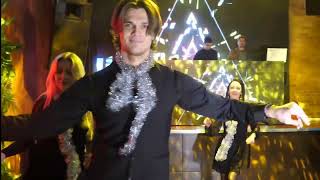 CHACHA bangbang choreo  SOLO LATINO šokiai  LatinDance Begginers Goodwibe christmasparty [upl. by Loux]