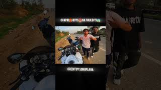 CHAPRI🥵 RIDER😱 NA THUK DIYA😱😱 PART 2 shortsfeed zx10r motovlog [upl. by Tewell]