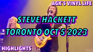 Steve Hackett Live Genesis Revisted  Massey Hall Oct 5 ‘23  Vinyl Community [upl. by Eirolam]