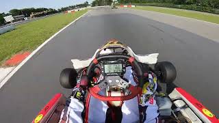 KZ POV Onboard Val Vibrata Karting Track [upl. by Hendrick]