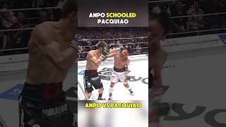 Anpo SCHOOLED Pacquiao boxing knockoutpower boxingmatch pacman pacquiao trending [upl. by Atterys976]