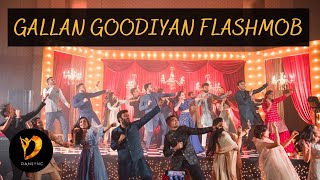 GALLAN GOODIYAN WEDDING FLASHMOB  SANGEET SURPRISE PERFORMANCE  DANSYNC [upl. by Uv]