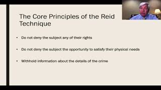 The Core Principles of the Reid Technique [upl. by Holloway]