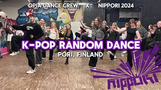 KPOP RANDOM DANCE Pori Finland  Opia Dance Crew x Nippori 2024 [upl. by Paten]