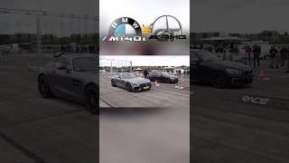 BMW Takes on Mercedes  M140i vs AMG GT shorts bmw mercedes [upl. by Naejeillib]