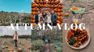 AUTUMN VLOG  PUMPKIN PATCH ROAST DINNER AUTUMN BAKING [upl. by Laven]