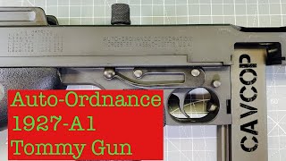 Auto Ordnance 1927A1 with take down and over view [upl. by Junji]