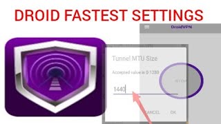 New DROID VPN fastest settings for DROIP VPN Airtel Ugandaunlimitedinternet internettricks [upl. by Eikcaj]