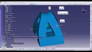 Basic Analysis  CATIA V5  CATIALOG [upl. by Nino]