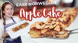 Surprisingly Easy Apple Cake with Almonds [upl. by Asirrac]