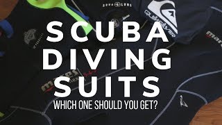 Selecting a Wetsuit  Quick Scuba Tips [upl. by Assyram346]