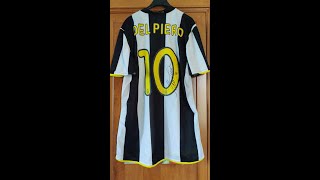 Spiegazione maglia Juventus indossata da Alex Del Piero stagione 20082009 [upl. by Samuela]