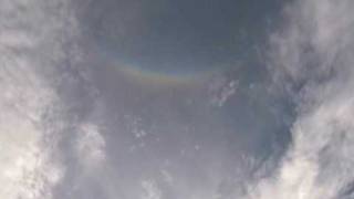 Circumzenithal arc over St Augustine Fl [upl. by Eiuqcaj]