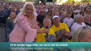 Allsång Sofia dansar gogo med Tina Ahlin Malena Ernman amp Orsa Spelmän Allsång på skansen 2024 [upl. by Hildagard841]