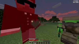 JJ And Mikey Found a CROOKED MAGIC DOOR in Minecraft Challenge Maizen Cash Nico Smirky Cloudy [upl. by Aicele]