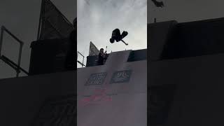 I Landed it Gainer Backflip On A Skateboard [upl. by Magena]