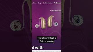 NEW Oticon Intent Hearing Aids  Best Oticon Hearing Aids [upl. by Searby202]