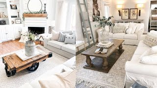 Captivating Modern Farmhouse Living Room Decor Inspirations [upl. by Aticnemrac]